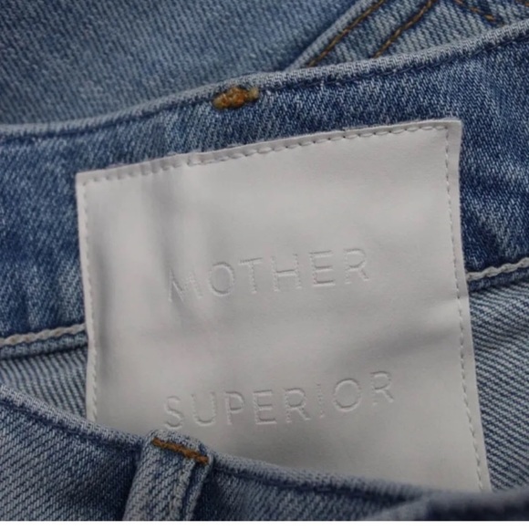 Mother High waisted hiker hover undone hem 24 - Picture 4 of 9